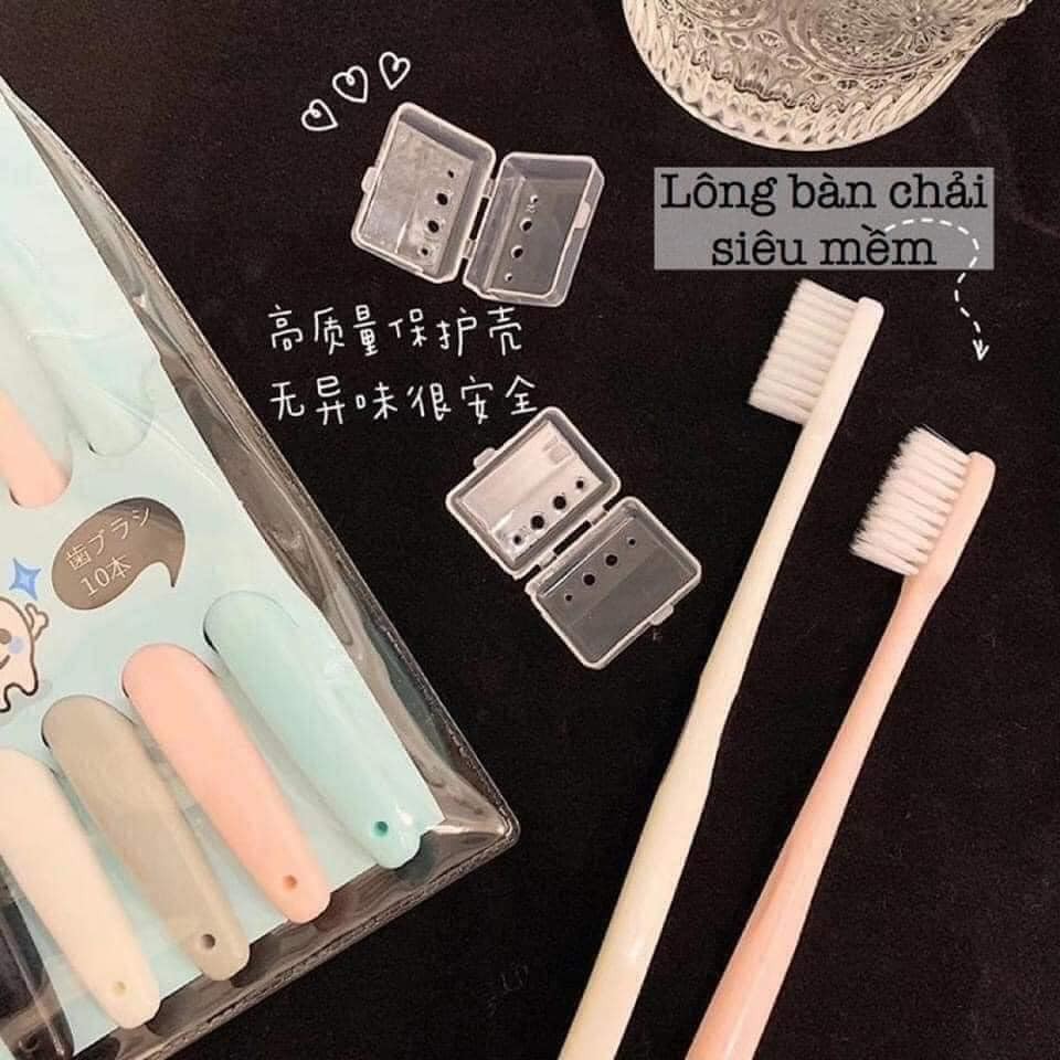 (ComBo) 10 bàn chải Lúa Mạch xuất Nhật cho Bé. ĐTVM