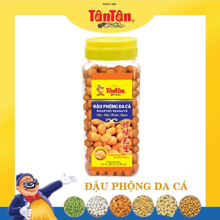 [Freeship] Đậu phộng Da Cá Tân Tân hủ 300g