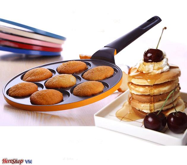 Khuôn Làm Bánh Pancake 7 Lỗ Chống Dính Huỳnh Anh