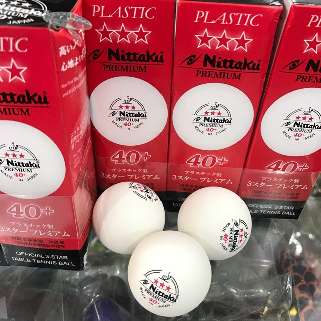 BANH BÓNG BÀN NITAKU PLASTIC 40+