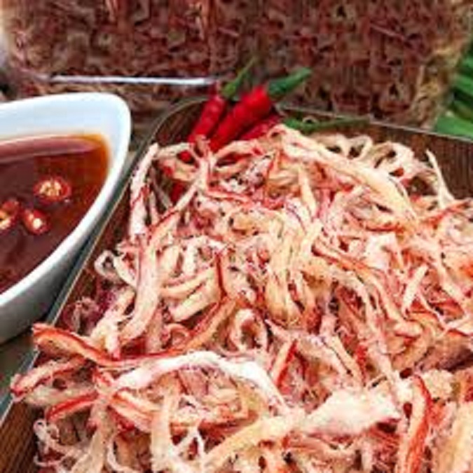 500g mực hấp nước dừa