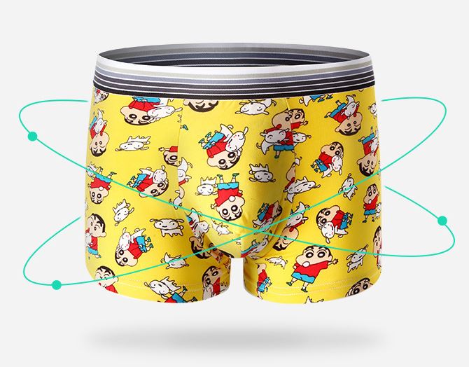 Combo 5 quần sịp nam thun lạnh doremon hàng hiệu cao cấp