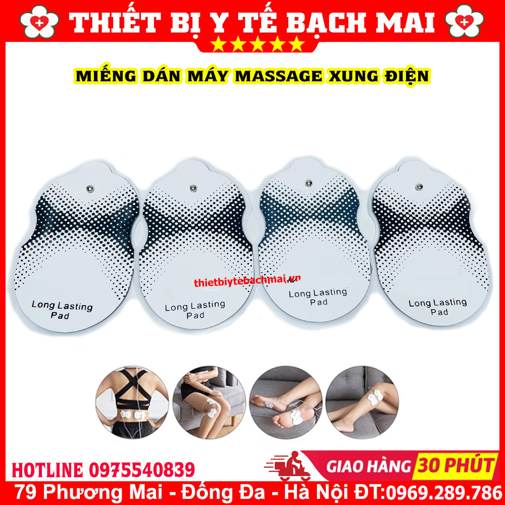 Cặp 02 Miếng Dán Máy Massage Xung Điện
