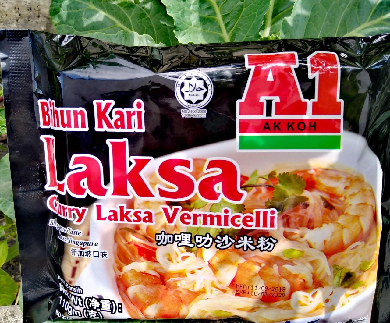 [HCM] Bún Cà Ri Laksa Hiệu A1 110g Malaysia