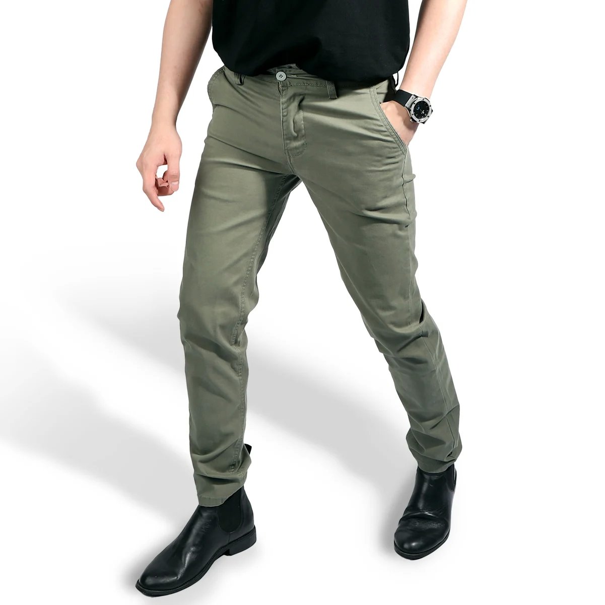 Quần Kaki Trung Niên Nam Cao Cấp PONIVA