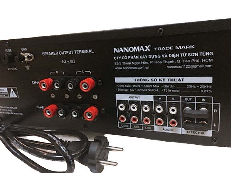 Amply Karaoke Nanomax Pro-008