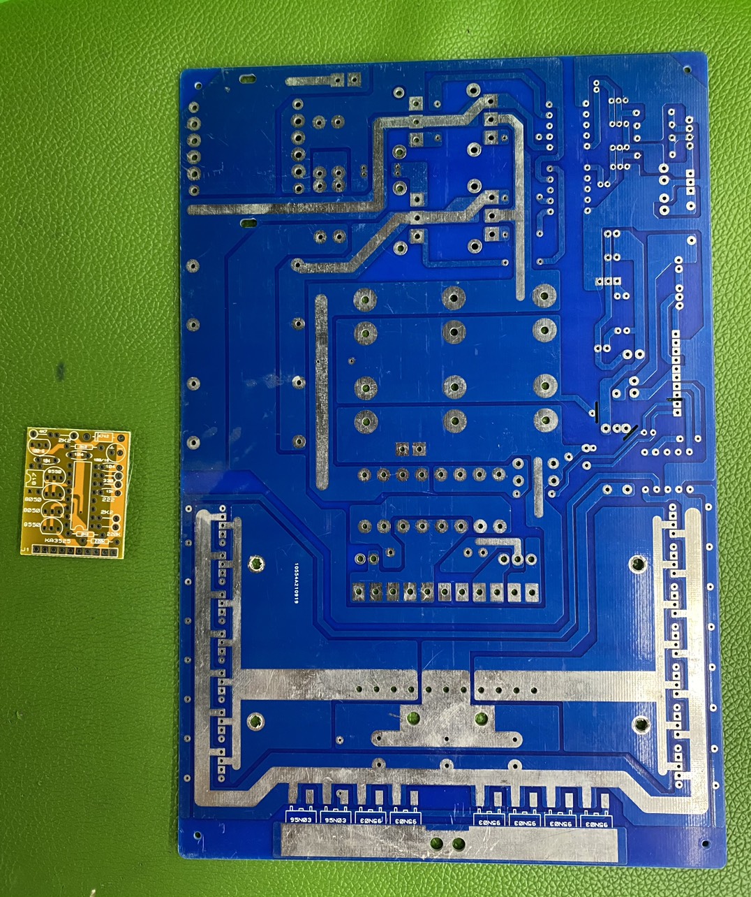 PCB bo mạch kích điện 14 fet đảo pha băm cầu H (sợi thủy tinh FR4)
