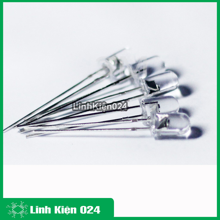 Bộ 5 led 7 màu nhấp nháy 5mm 2 chân