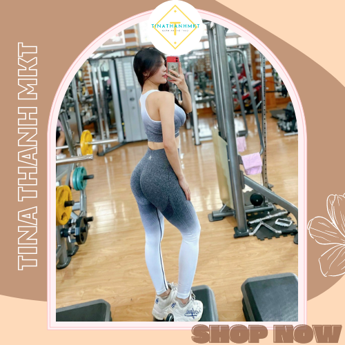 Set đồ tập gym, yoga nữ thấm hút mồ hôi