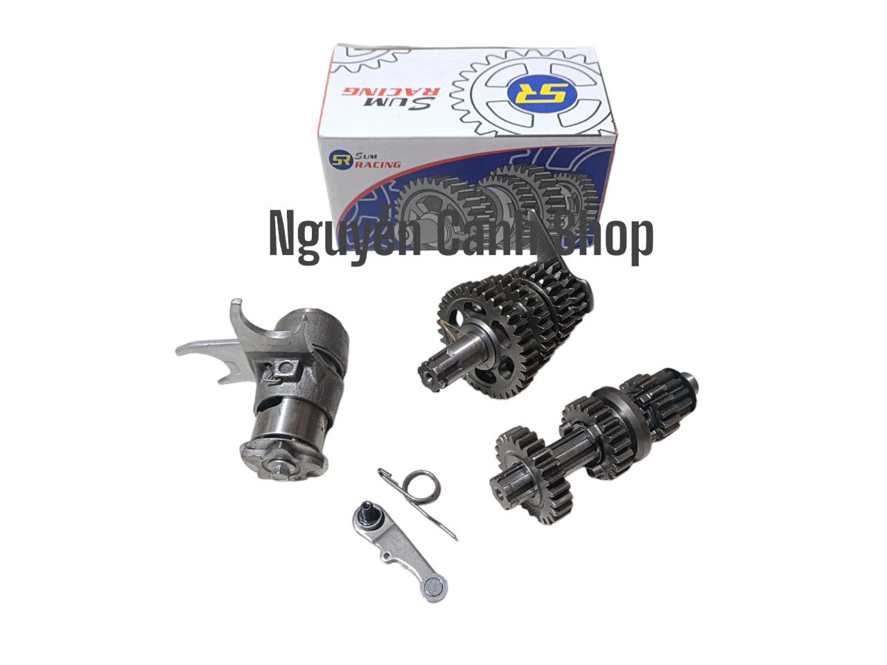 Bộ số xe cub 50 4 số 1 nồi 1 tớ 3 lùi