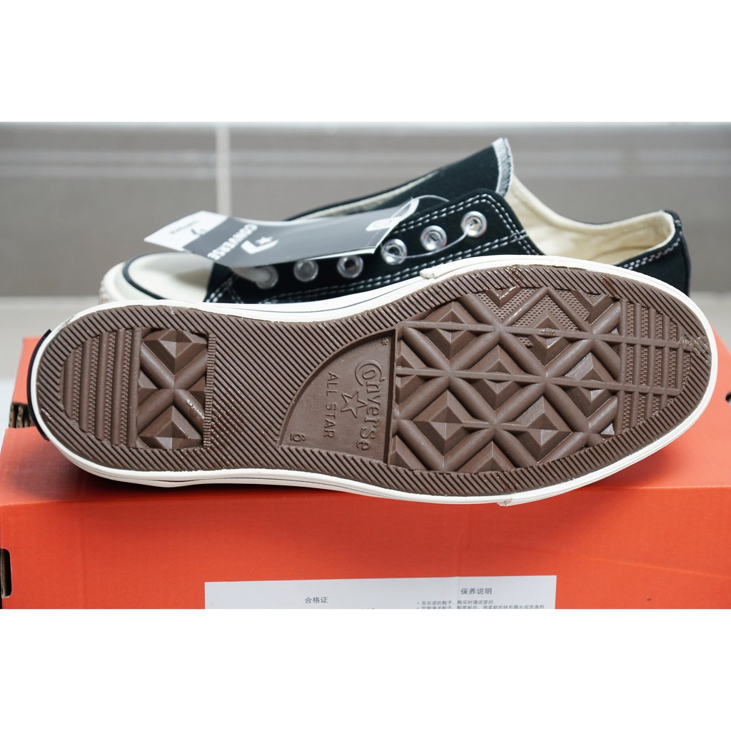Giày Converse 1970s low Black ( Giày converse 1970s cổ thấp màu đen)