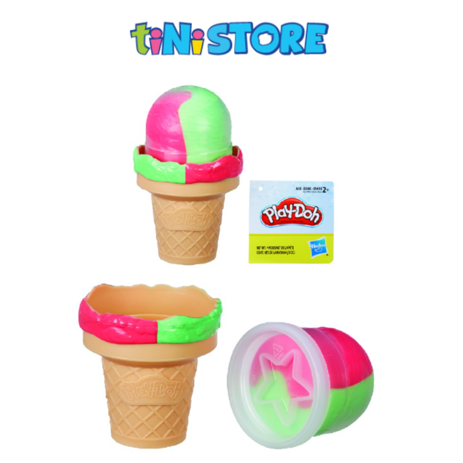 Đồ chơi Hasbro đất nặn kem ốc quế ngọt ngào Play- Doh E5349