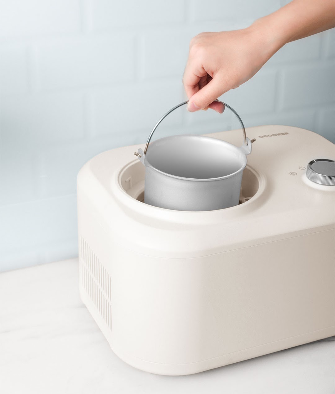 [HCM]Máy làm kem oCooker CR-BQLO1