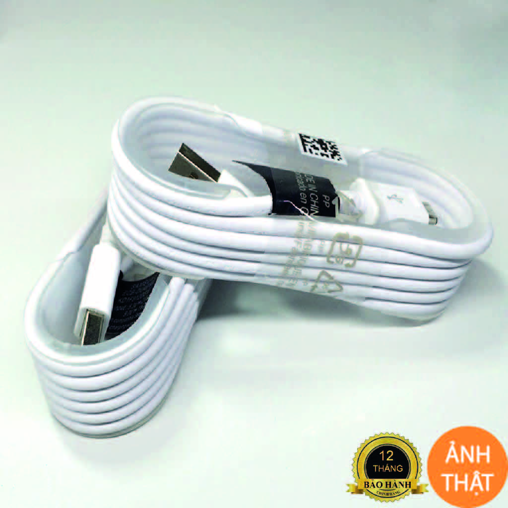 Cáp Sạc Nhanh Samsung Micro USB Dài 1,5M - Bảo Hành 12 tháng