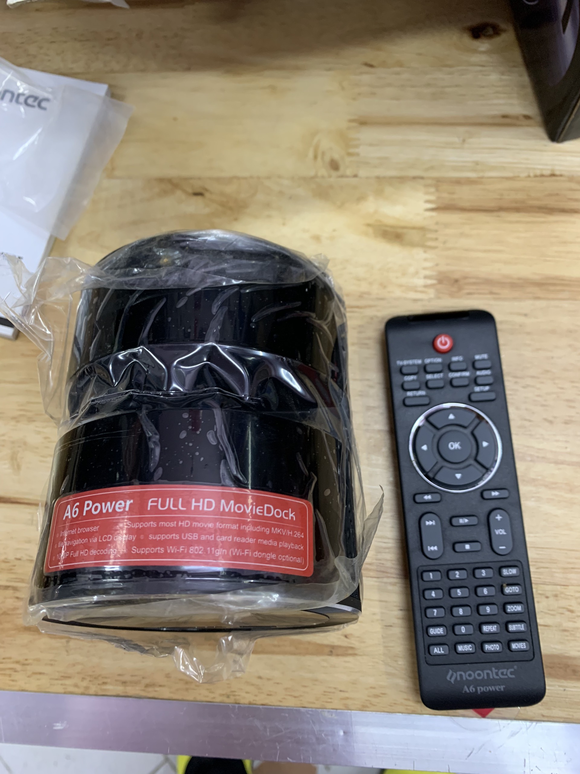 Đầu HD player Noontec MovieDock A6 Power