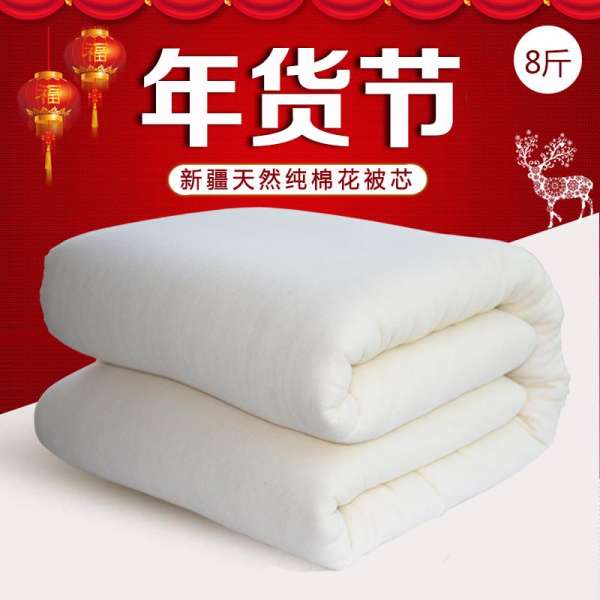 Tám Tân Cương Bông Vải Ruột Chăn Đệm Chăn Ruột Chăn Bông Dày Ấm Chăn Đông 100% Cotton Hoa Cotton Chăn Đệm