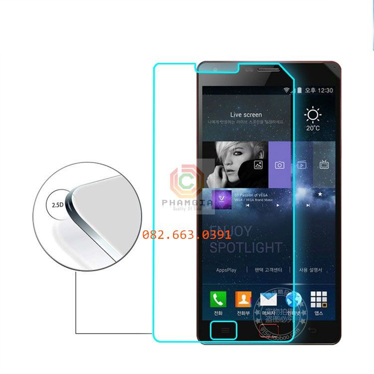 Dán cường lực dẻo nano sky a910 siêu bảo vệ