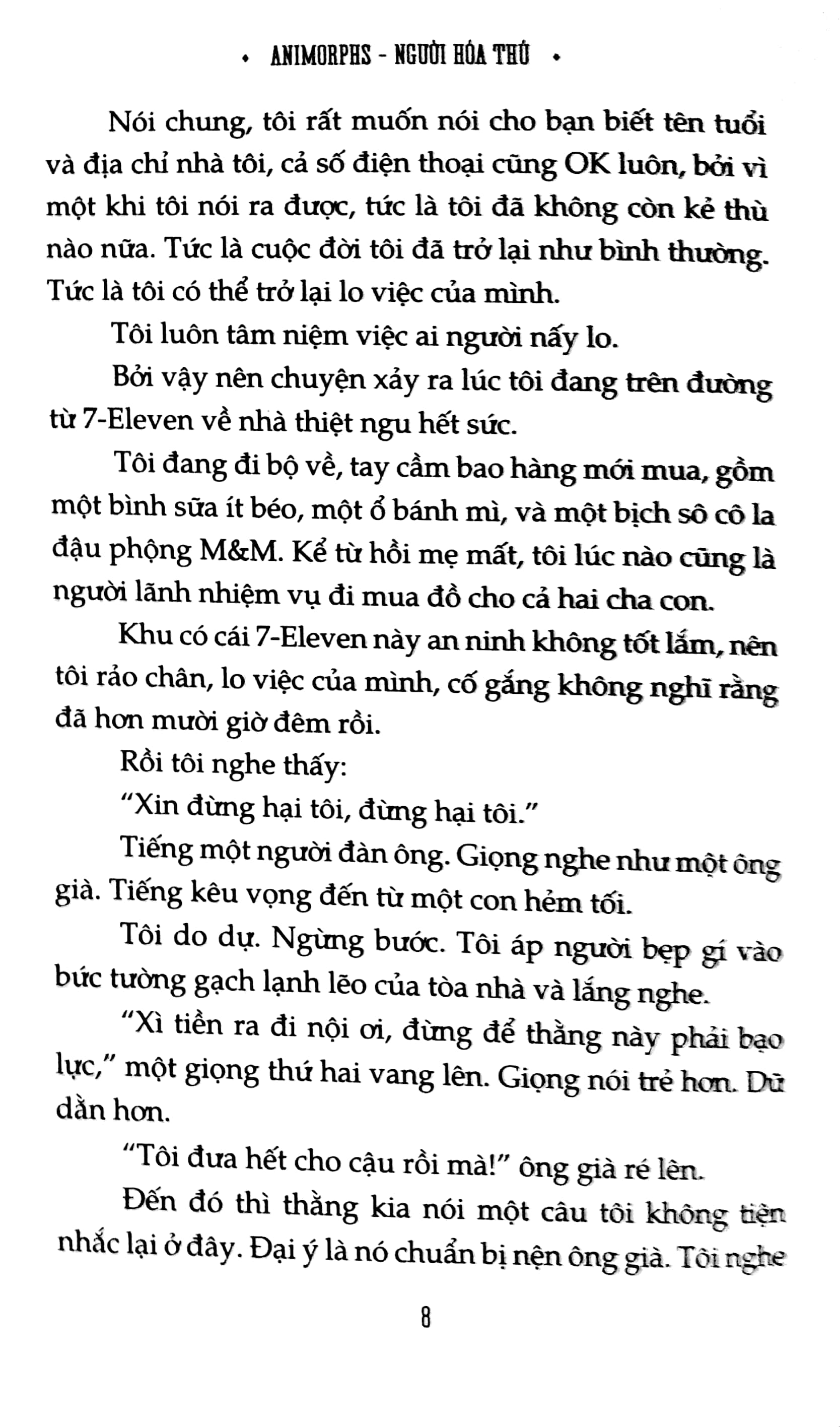 Fahasa - Animorphs Người Hóa Thú 5 - Thú Săn Mồi