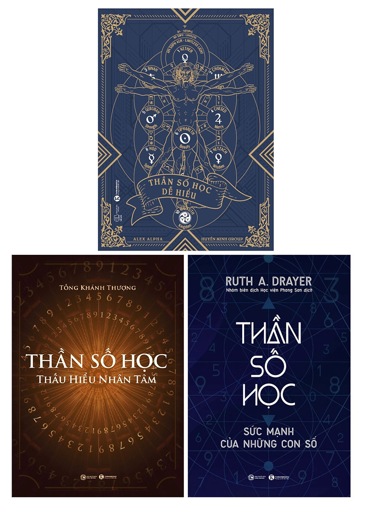 Sách - Combo Bộ Thần Số Học (Bộ 3 Cuốn)