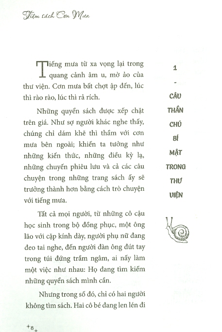 Tiệm Sách Cơn Mưa - Thiên Thần Ruko