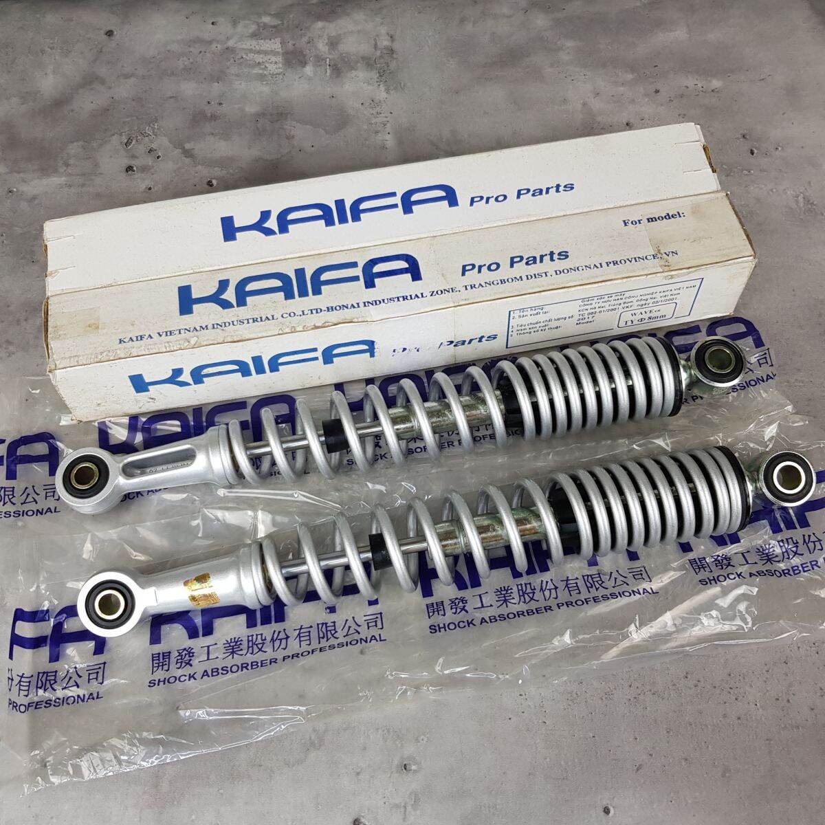 Phuộc sau - Wave Anpha 100 ( 2002 - 2005 )Ty 8mm hiệu KaiFa ( 1 cặp ) 34cm