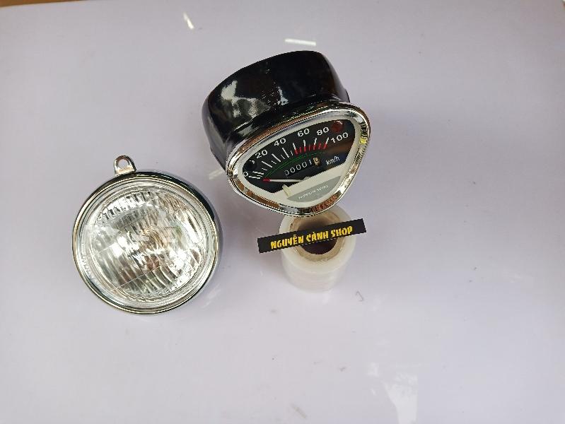 đèn pha xe 67 cumbo 3 mó đèn gáo đèn đồng hồ