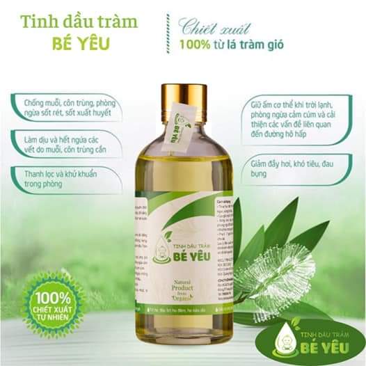 Tinh dầu tràm gió BÉ YÊU