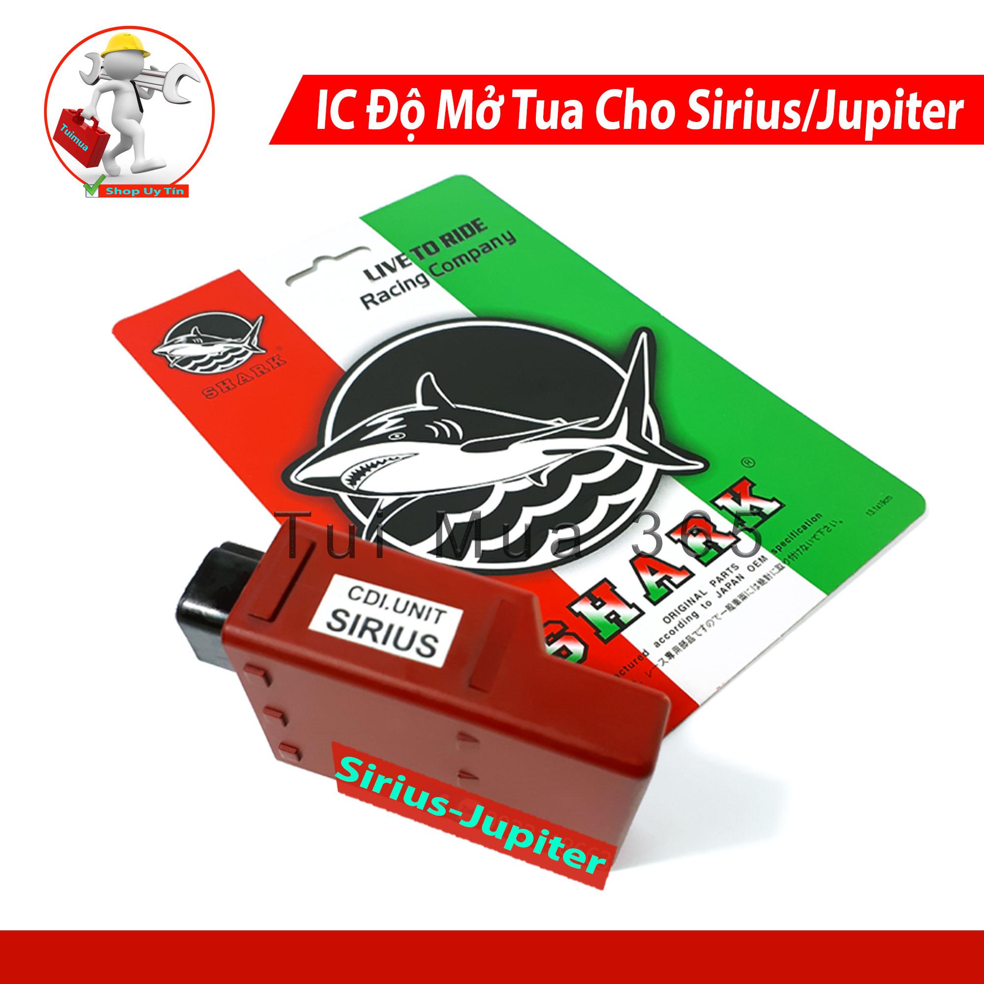 [HCM]IC Shark Độ Mở Tua Máy Cực Mạnh Sirius - Jupiter 110cc