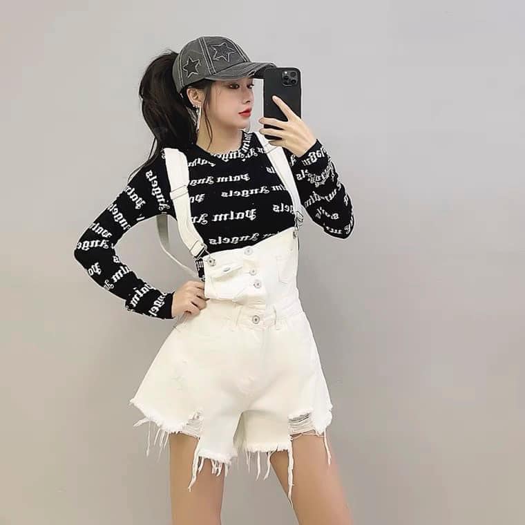 QUẦN YẾM ĐÙI NỮ, quần yếm jean nữ, yếm jean đùi nữ, yếm jean katun, yếm jean khuy cài, PHUONGMART, yếm jean trơn, yếm bò nữ, yếm đùi nữ, yếm bò đùi nữ, yếm đùi ulzzang, yếm đùi đen, yếm đùi trắng, quàn short nữ