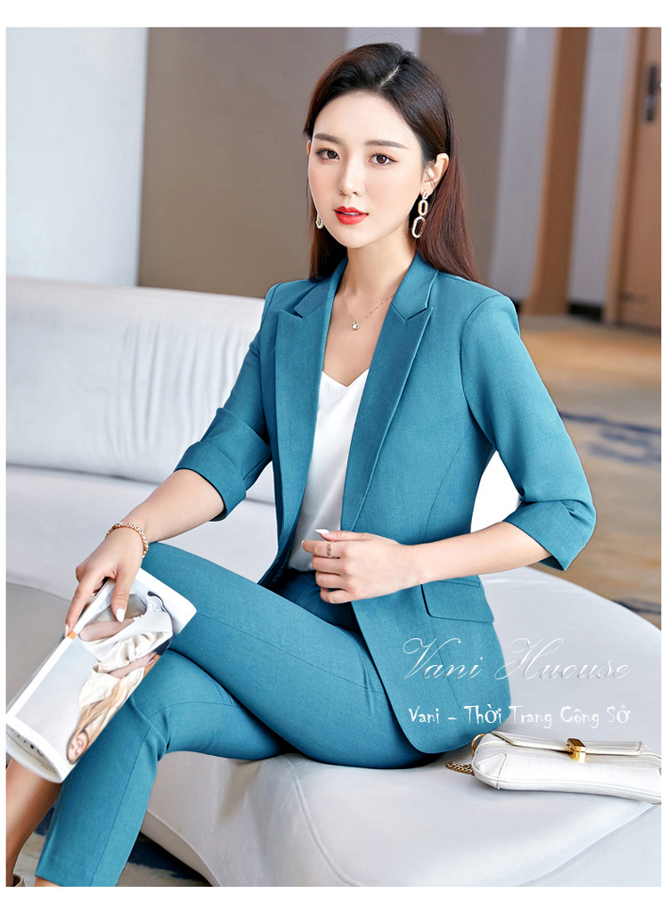 Set nguyên bộ áo Vest quần dài