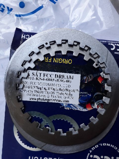 Bộ 3 Lá Sắt Fcc Honda Dream