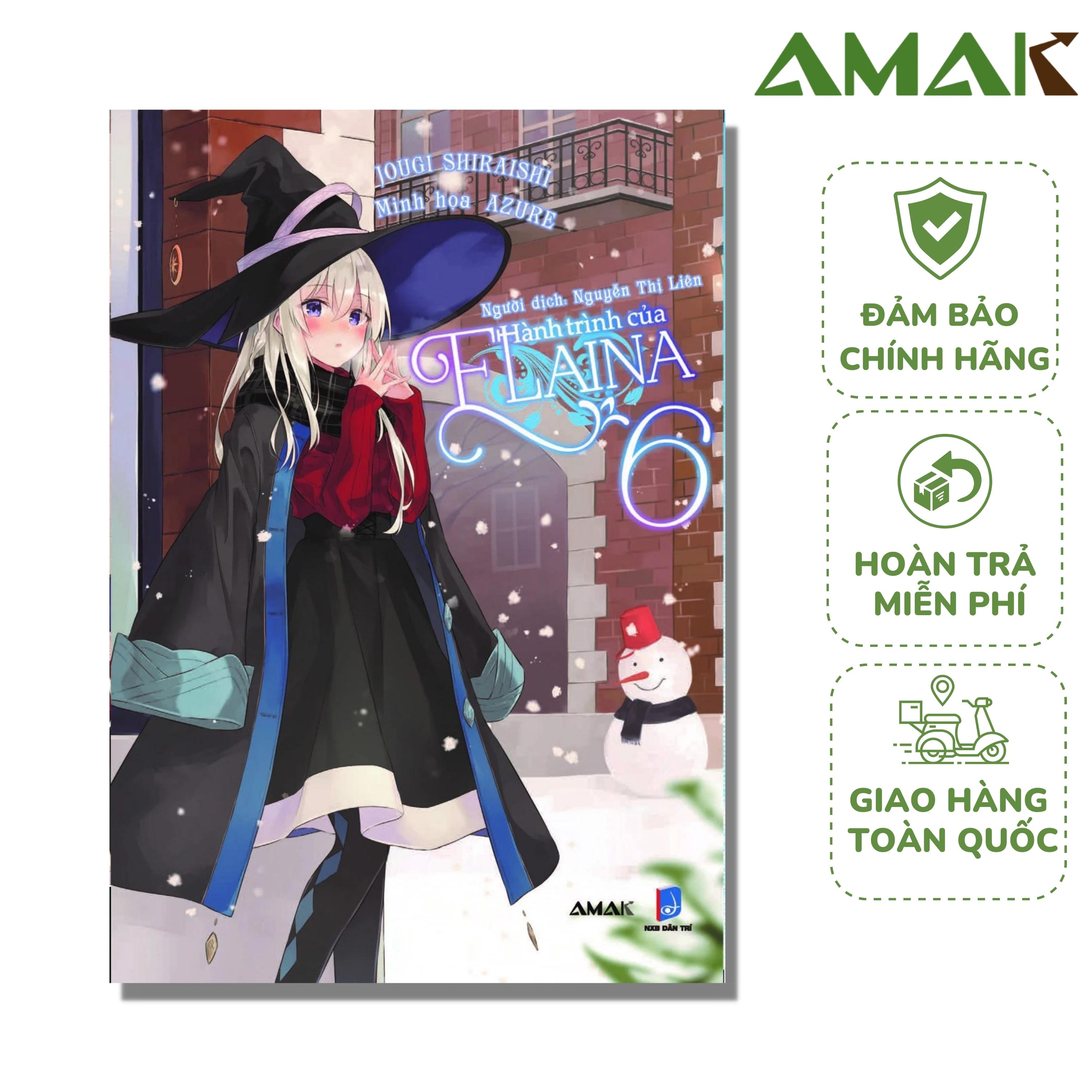 Hành Trình Của Elaina – Tập 6 - Amak Books - Không có Bookmark