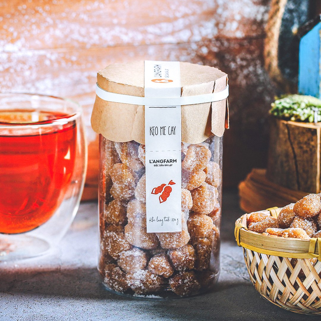 L'angfarm - Kẹo me cay - Đặc Sản Đà Lạt