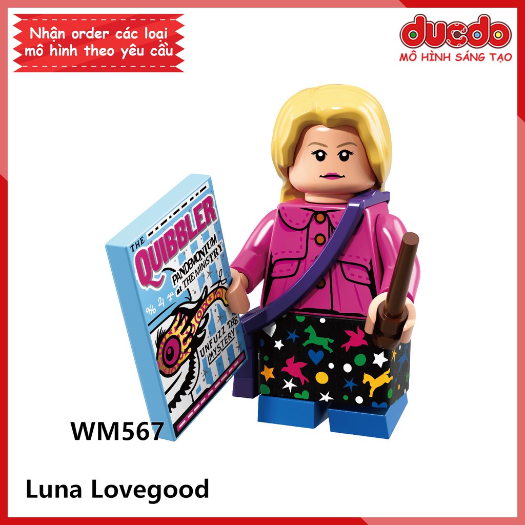 Minifigures các nhân vật trong Harry Pot.ter - Đồ chơi Lắp ghép Xếp hình Mini Mô hình WM 6041