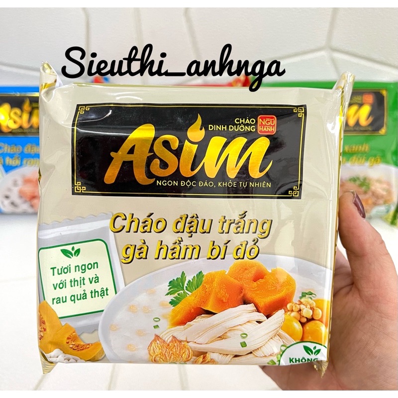 CHÁO ĂN LIỀN ASIM NGŨ VỊ 72G