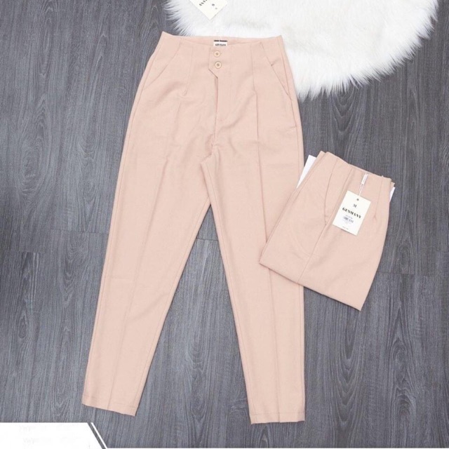 Quần baggy 2 cúc lệch đẹp_mã 168