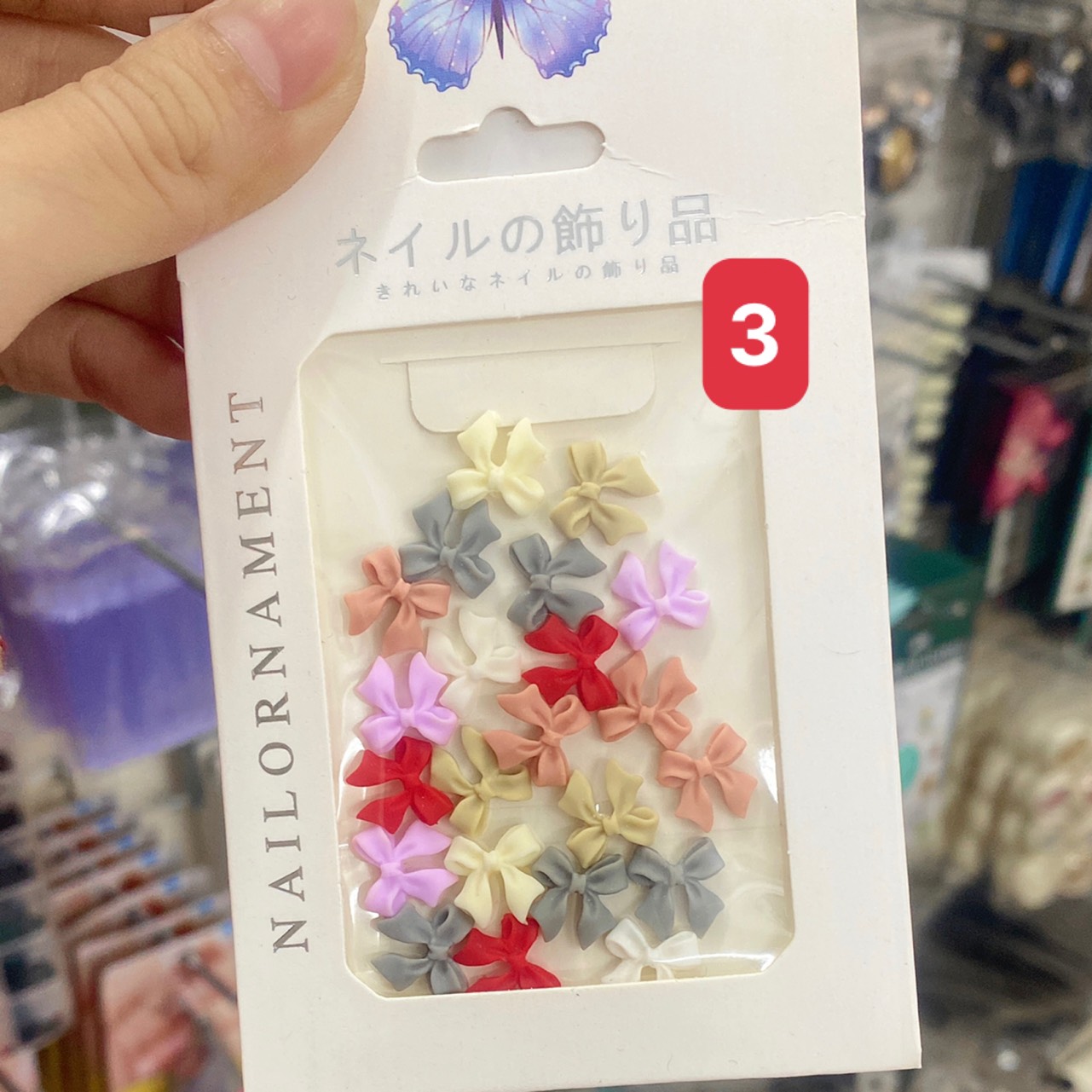 Chram ,Phụ Kiện Nơ Đính Móng Tay - Sugar Nails