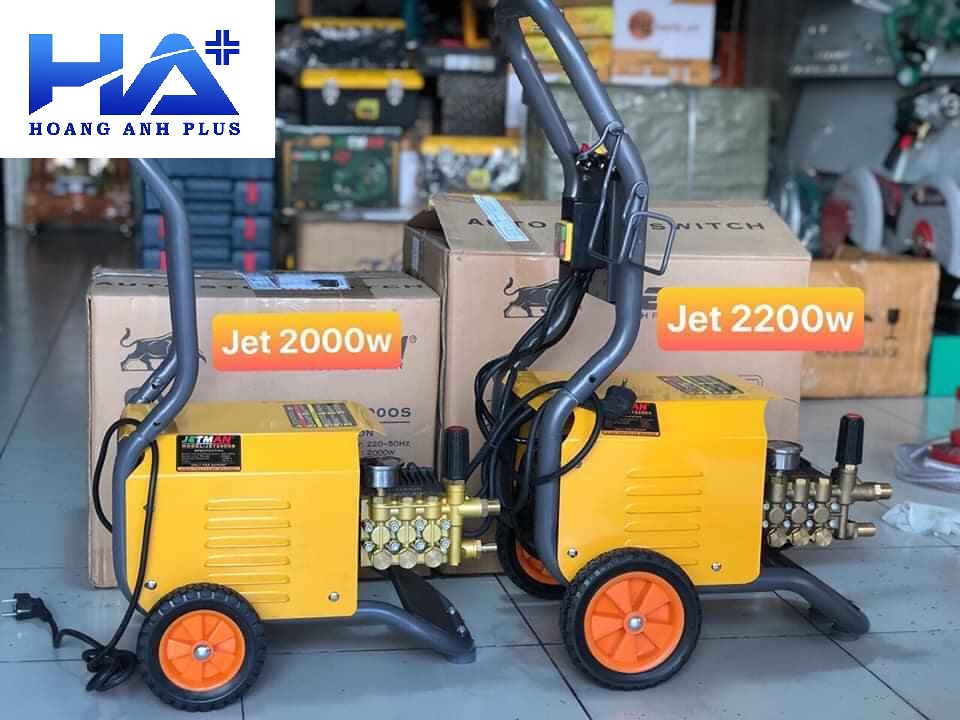 Máy Rửa Xe Cao Áp 2000W Jetman JM2000S
