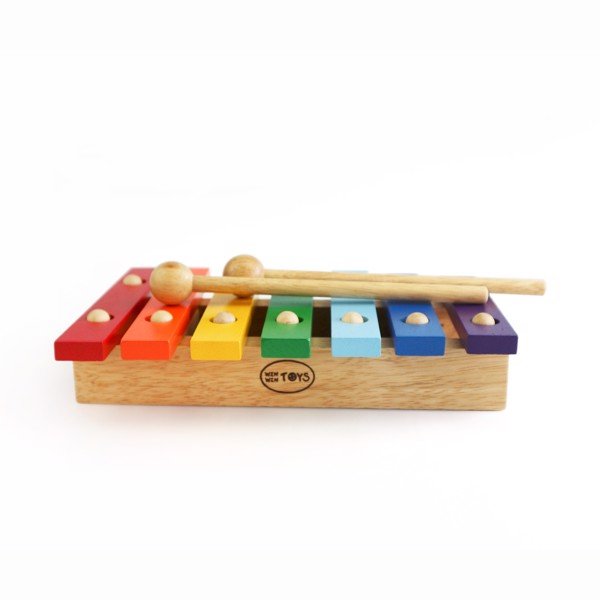 [HCM]Đàn mộc cầm 7 thanh bằng gỗ winwintoys 63062