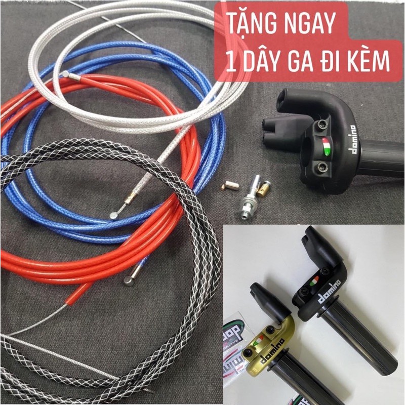 [HCM]COMBO cùm tăng tốc tặng dây ga gắn các loại xe