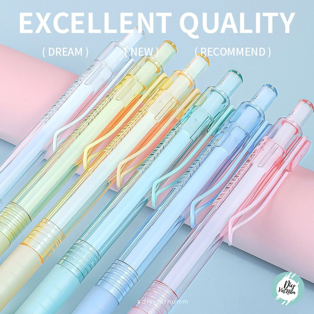BÚT BẤM ROLLER BALL PASTEL MỰC XÓA ĐƯỢC