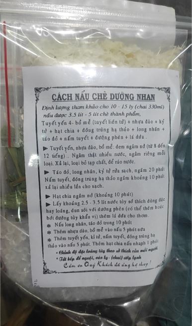 Set Nấu Chè Dưỡng Nhan 13 vị 400gr