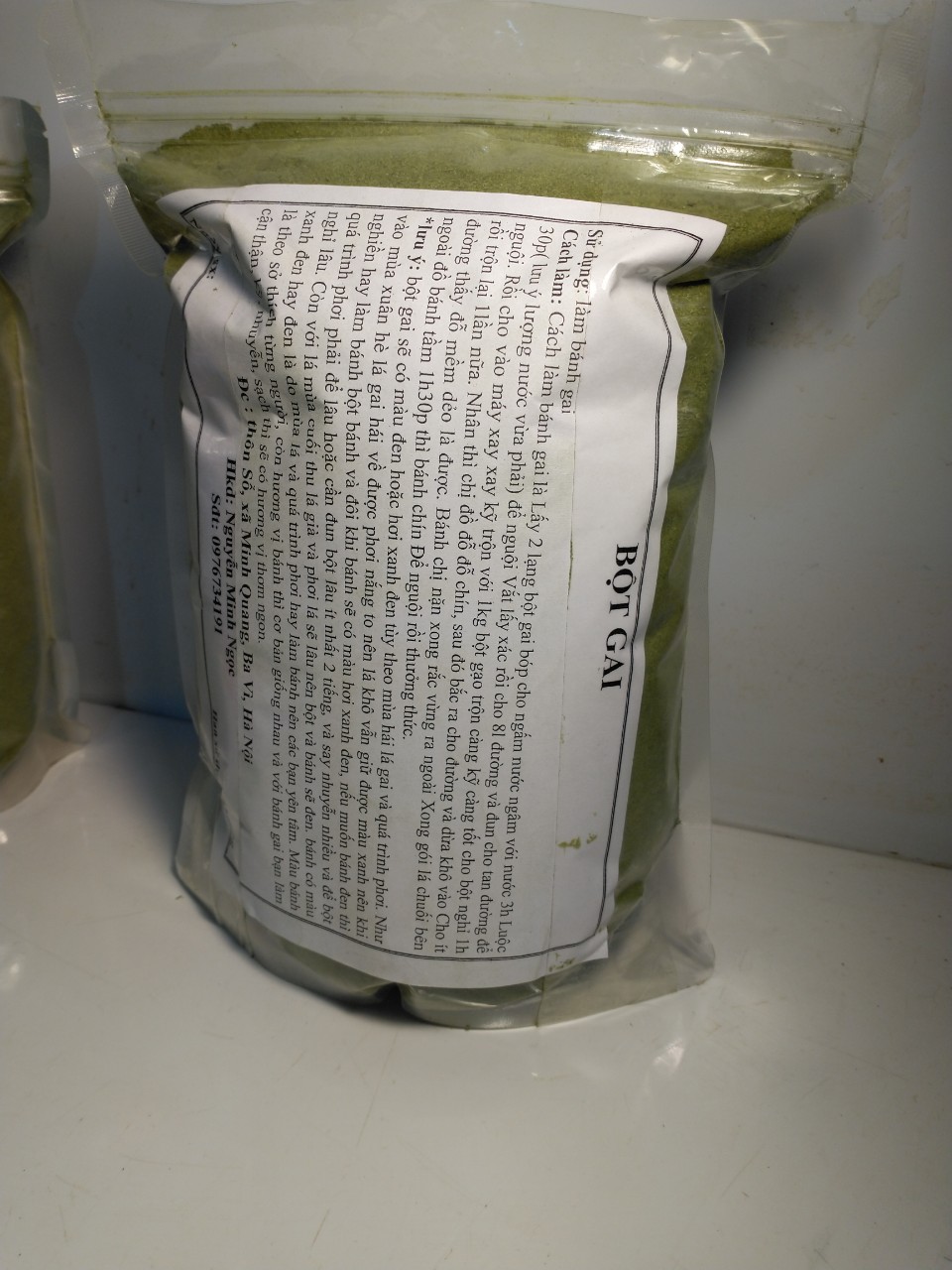 bột lá gai 1kg