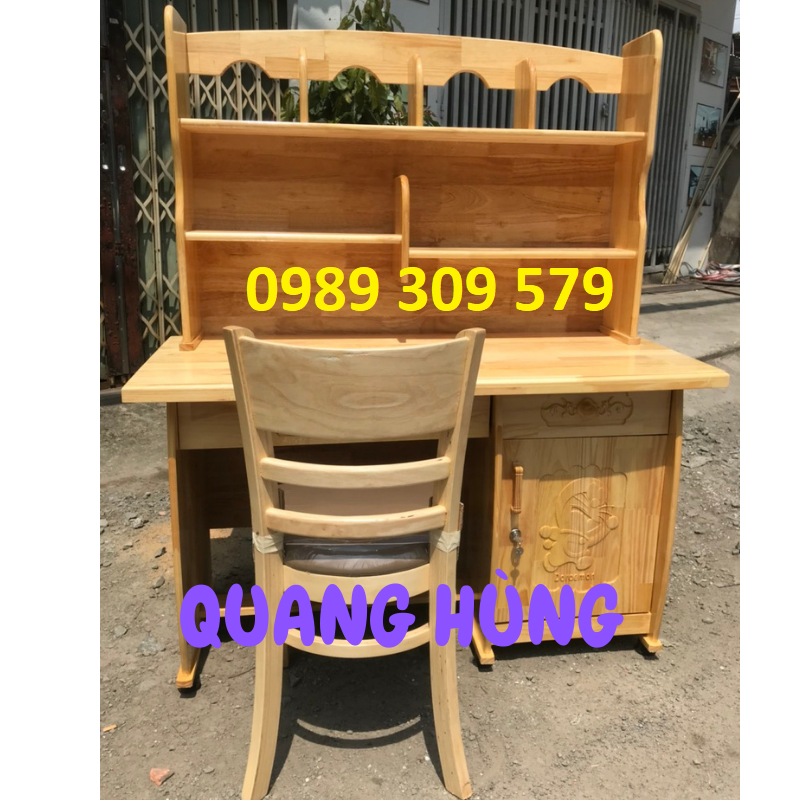 Bàn học sinh liền kệ giá rẻ tại xưởng hcm