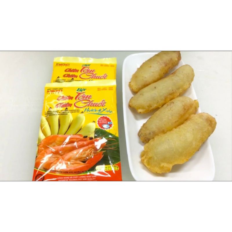 BỘT CHIÊN TÔM ,CHIÊN CHUỐI HƯƠNG XƯA( gói 150gram)