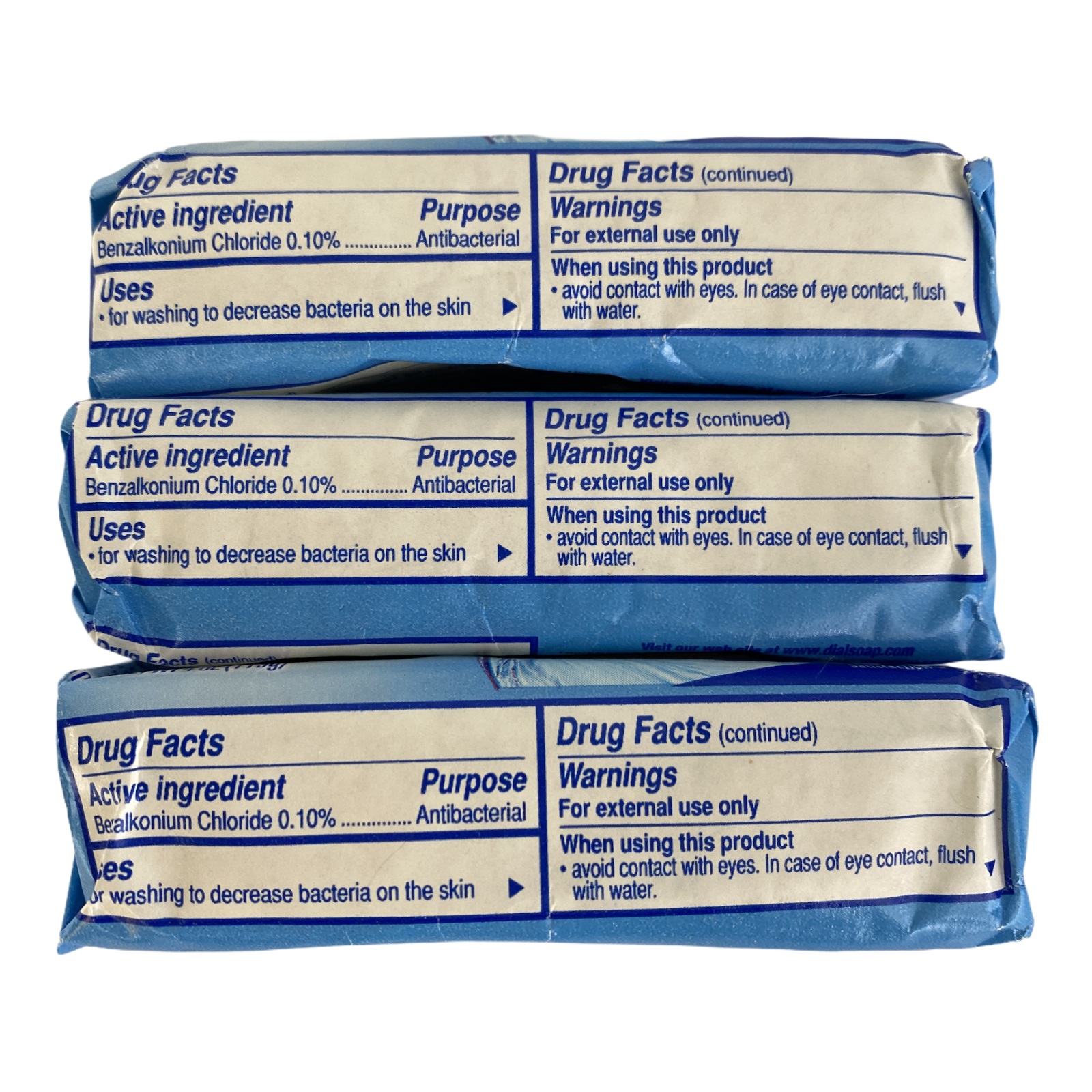 Lốc xà Phòng Cục Dial Soap Spring Water 113g X 3 cục