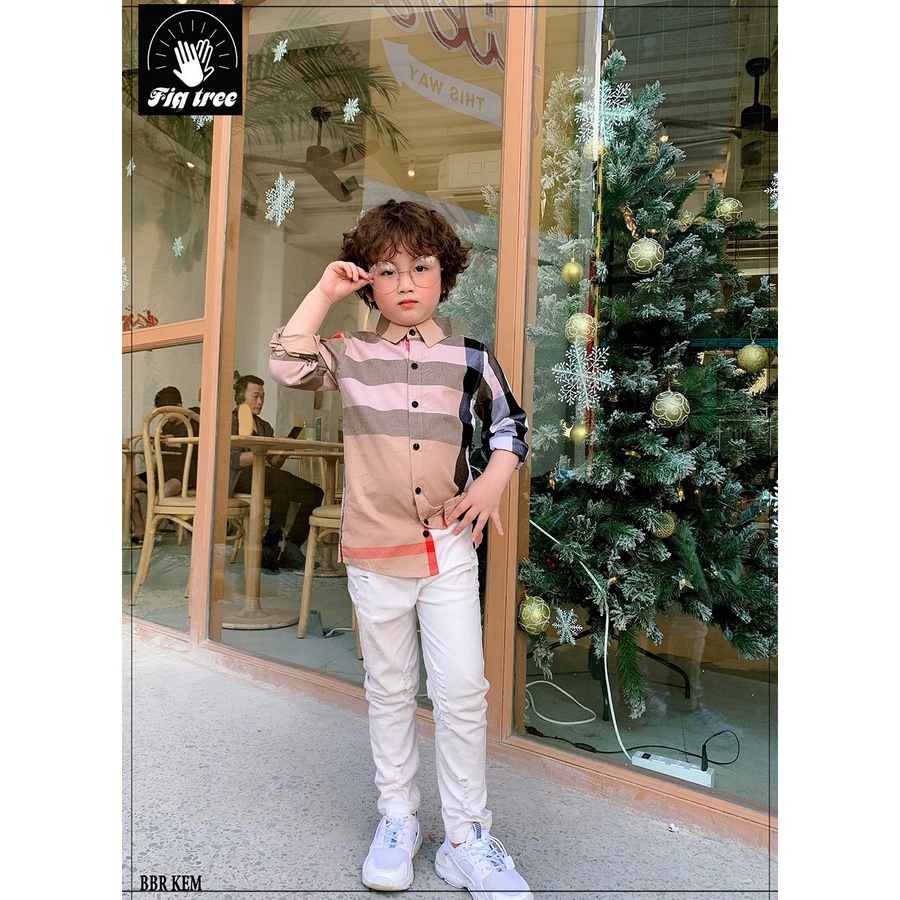 Set áo gia đình BBR kem FIG TREE( full size + kèm cận cảnh)