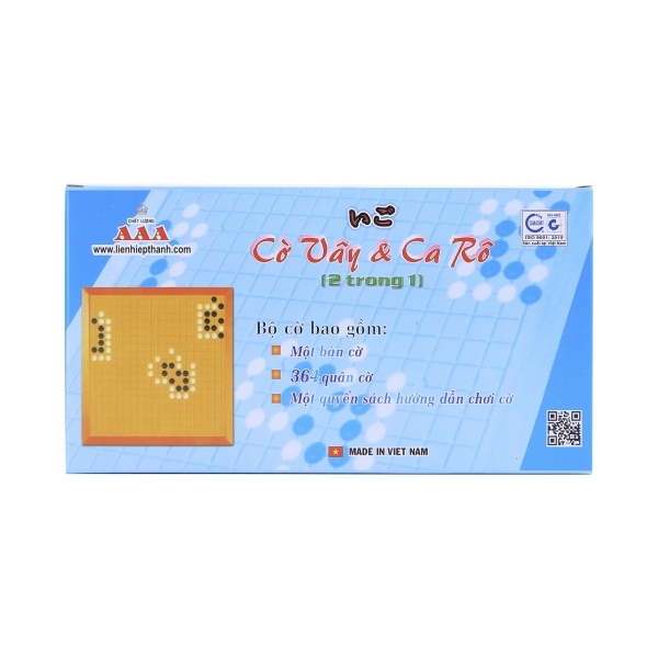 Cờ vây & ca rô 2 trong 1 - cờ vây nhỏ hộp xnk