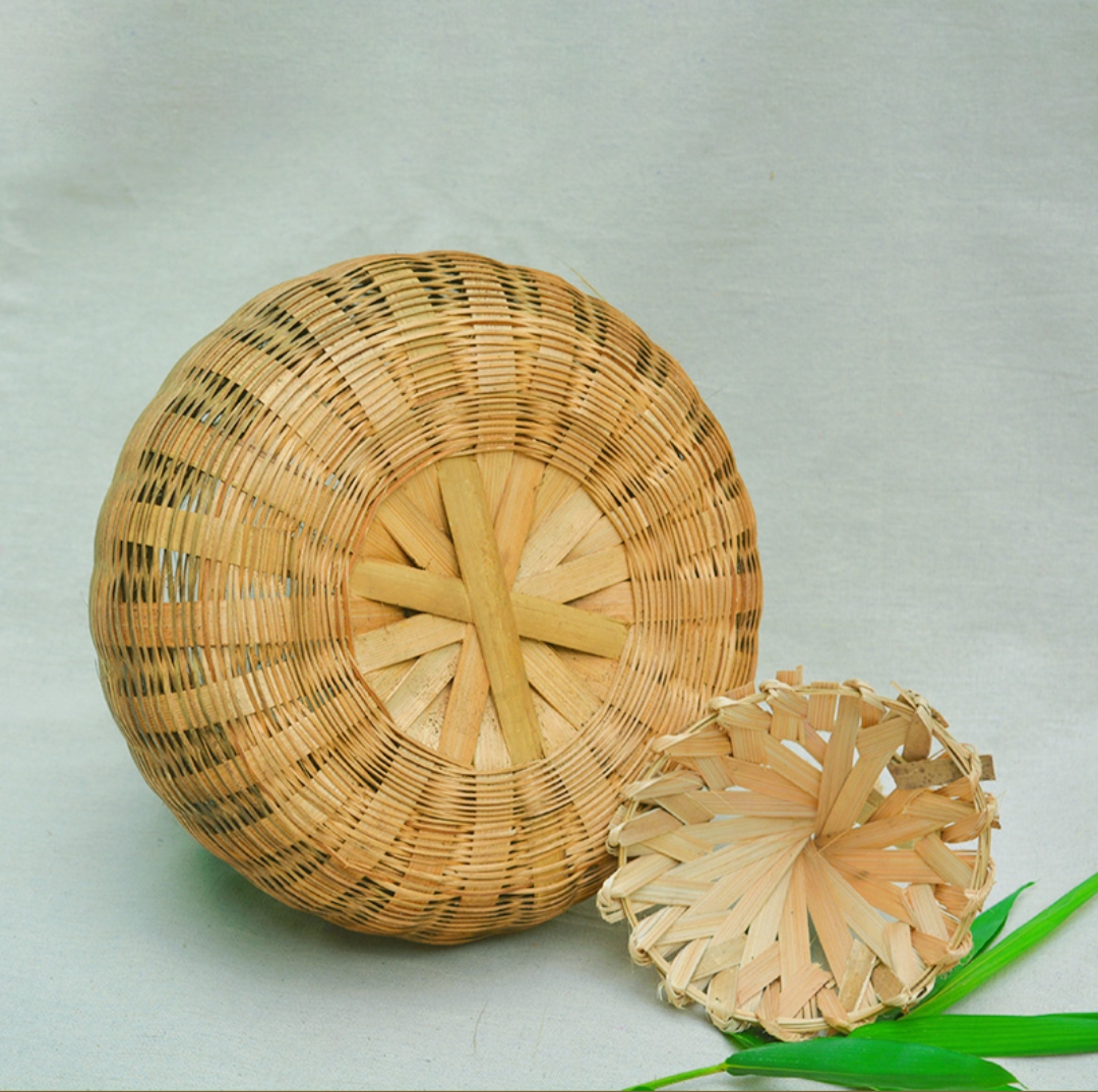 GIỎ CÁ, GIỎ CUA MÂY TRE TRANG TRÍ TẾT