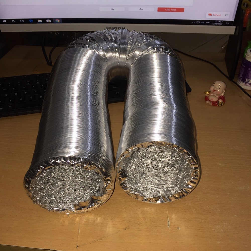 Silver Air Pipe, Silver Sun Pipe, Air Pipe D100Mmx10M